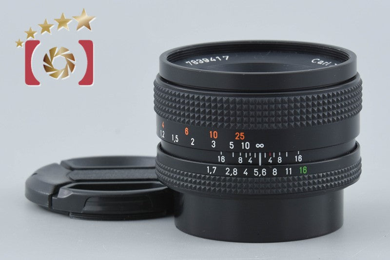 【中古】CONTAX コンタックス Carl Zeiss Planar 50mm f/1.7 T* MMJ