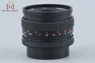 【中古】CONTAX コンタックス Carl Zeiss Planar 50mm f/1.7 T* MMJ