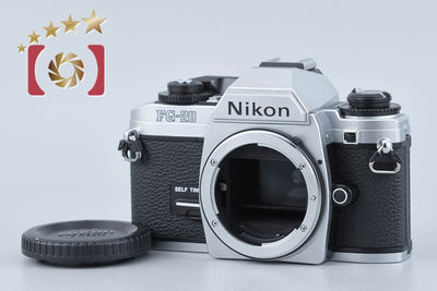 【中古】Nikon ニコン FG-20 シルバー フィルム一眼レフカメラ