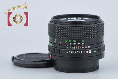 【中古】Canon キヤノン New FD 50mm f/1.4