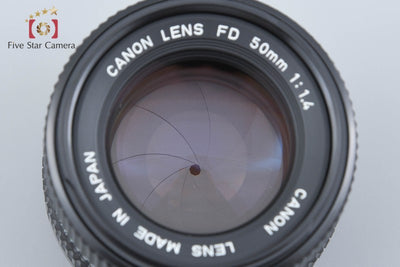 【中古】Canon キヤノン New FD 50mm f/1.4