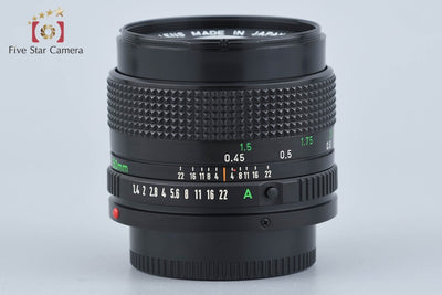 【中古】Canon キヤノン New FD 50mm f/1.4