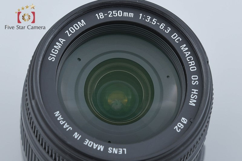 中古】SIGMA シグマ 18-250mm f/3.5-6.3 DC MACRO OS HSM ニコン用