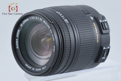 【中古】SIGMA シグマ 18-250mm f/3.5-6.3 DC MACRO OS HSM ニコン用