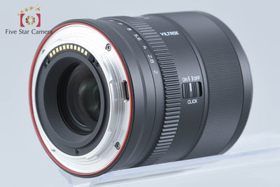 【中古】VILTROX ビルトロックス AF 85mm f/2 STM ED IF ニコンZマウント用 元箱付き