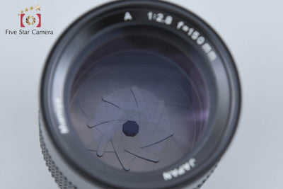 【中古】Mamiya マミヤ A 150mm f/2.8 645用 2026.7月 オーバーホール済み