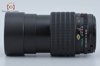 【中古】Mamiya マミヤ A 150mm f/2.8 645用 2026.7月 オーバーホール済み