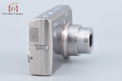 【中古】Nikon ニコン COOLPIX S600 ピンクゴールド コンパクトデジタルカメラ