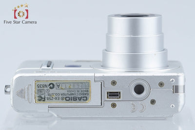 【中古】Casio カシオ EXILIM EX-Z55 シルバー コンパクトデジタルカメラ