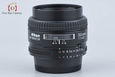 【中古】Nikon ニコン AF NIKKOR 50mm f/1.4 D
