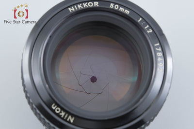 【中古】Nikon ニコン Ai NIKKOR 50mm f/1.2