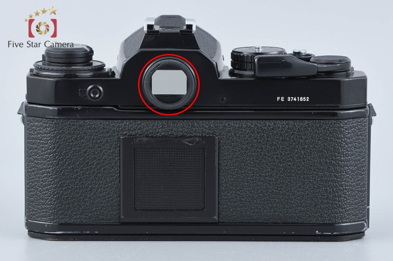 中古】Nikon ニコン FE ブラック フィルム一眼レフカメラ – Five Star
