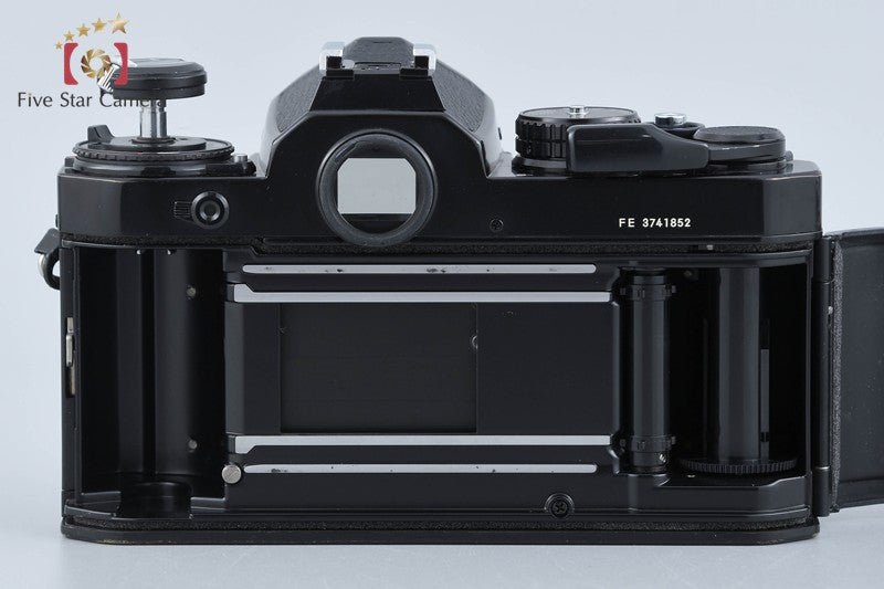 中古美品 ニコン 一眼レフ フィルムカメラ Nikon FE ブラック 中古】Nikon ニコン FE ブラック フィルム一眼レフカメラ – Five Star