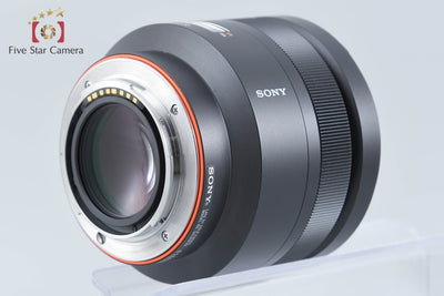 【中古】SONY ソニー Carl Zeiss Planar 85mm f/1.4 ZA T* SAL85F14Z