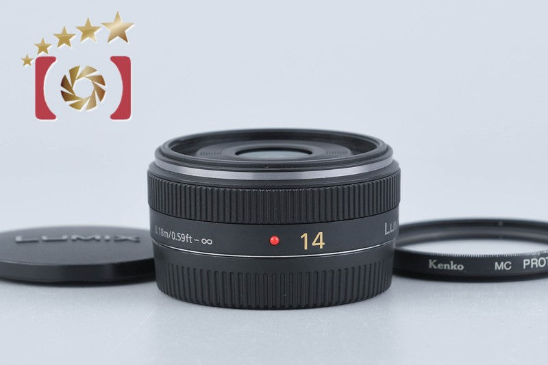 【中古】Panasonic パナソニック LUMIX G 14mm f/2.5 ASPH. H-H014