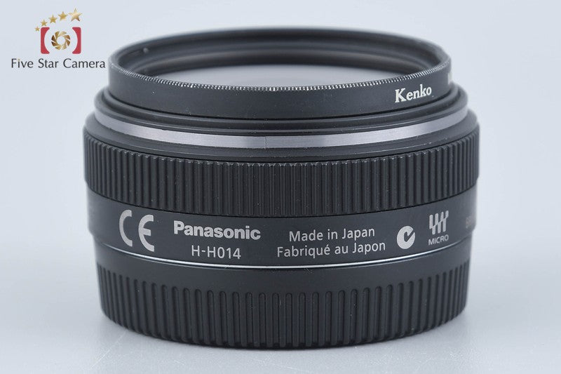 中古】Panasonic パナソニック LUMIX G 14mm f/2.5 ASPH. H-H014