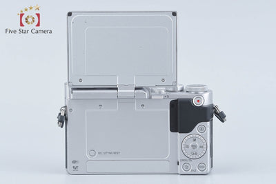 【中古】Panasonic パナソニック LUMIX DC-GF9 シルバー ミラーレス一眼カメラ シャッター回数僅少