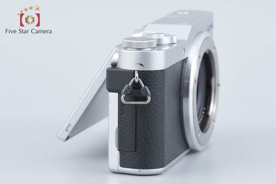 【中古】Panasonic パナソニック LUMIX DC-GF9 シルバー ミラーレス一眼カメラ シャッター回数僅少