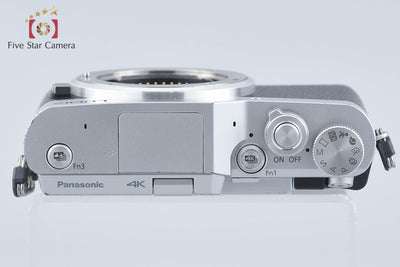 【中古】Panasonic パナソニック LUMIX DC-GF9 シルバー ミラーレス一眼カメラ シャッター回数僅少