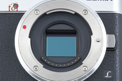 【中古】Panasonic パナソニック LUMIX DC-GF9 シルバー ミラーレス一眼カメラ シャッター回数僅少
