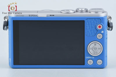 【中古】Panasonic パナソニック LUMIX DMC-GM1S ブルー ミラーレス一眼カメラ シャッター回数僅少