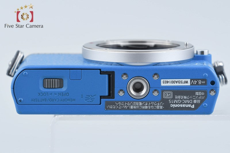 中古】Panasonic パナソニック LUMIX DMC-GM1S ブルー ミラーレス一眼