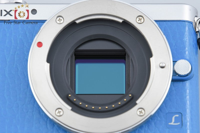 中古】Panasonic パナソニック LUMIX DMC-GM1S ブルー ミラーレス一眼