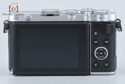 【中古】OLYMPUS オリンパス PEN E-P7 EZ ダブルズームキット シルバー シャッター回数僅少