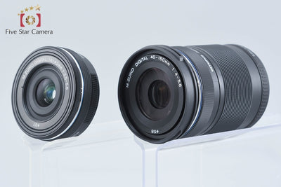 【中古】OLYMPUS オリンパス PEN E-P7 EZ ダブルズームキット シルバー シャッター回数僅少