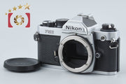 【中古】Nikon ニコン ニュー FM2 後期 シルバー フィルム一眼レフカメラ