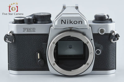 【中古】Nikon ニコン ニュー FM2 後期 シルバー フィルム一眼レフカメラ
