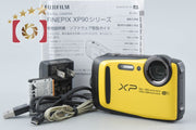 【中古】FUJIFILM 富士フイルム FINEPIX XP90 イエロー コンパクトデジタルカメラ