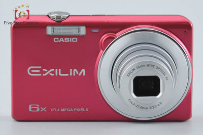 【中古】Casio カシオ EXILIM EX-ZS25 レッド コンパクトデジタルカメラ