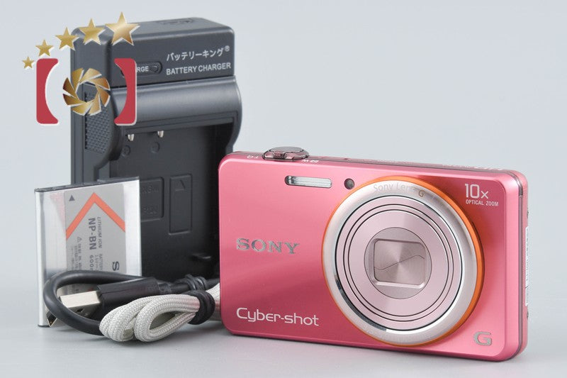【中古】SONY ソニー Cyber-shot DSC-WX100 ピンク コンパクトデジタルカメラ 多言語対応