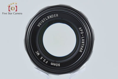 【中古】Voigtlander フォクトレンダー APO-LANTHAR 90mm f/3.5 MC ブラック L39 ライカスクリューマウント