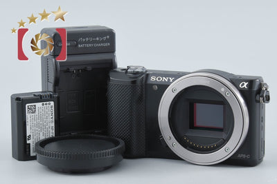【中古】SONY ソニー α5000 ILCE-5000 ブラック ミラーレス一眼カメラ 多言語対応