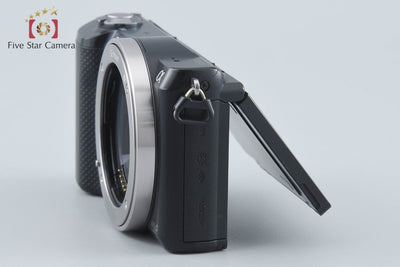 【中古】SONY ソニー α5000 ILCE-5000 ブラック ミラーレス一眼カメラ 多言語対応