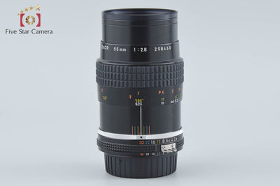 【中古】Nikon ニコン Ai-S MICRO NIKKOR 55mm f/2.8
