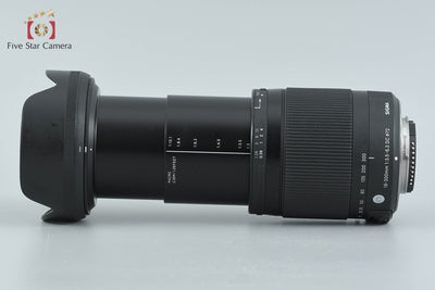 【中古】SIGMA シグマ 18-300mm f/3.5-6.3 DC MACRO OS HSM Contemporary ニコン用
