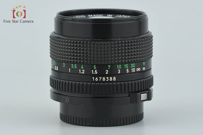 【中古】Canon キヤノン New FD 50mm f/1.4