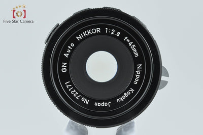 【中古】Nikon ニコン GN Auto NIKKOR 45mm f/2.8