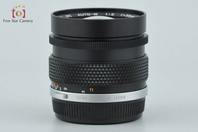 【中古】OLYMPUS オリンパス ZUIKO MC AUTO-W 35mm f/2
