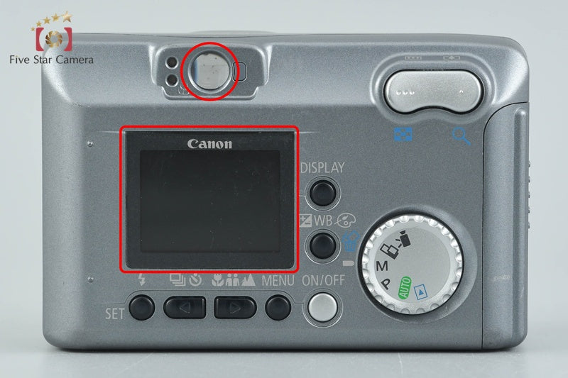 中古】Canon キヤノン PowerShot A40 シルバー コンパクトデジタル