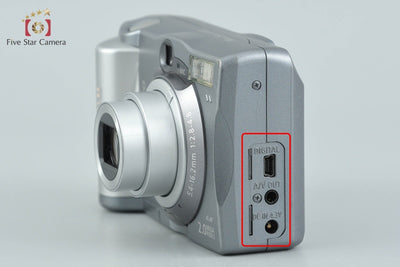 【中古】Canon キヤノン PowerShot A40 シルバー コンパクトデジタルカメラ
