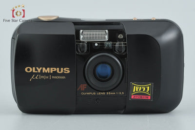 【中古】OLYMPUS オリンパス μ[mju:] PANORAMA コンパクトフィルムカメラ