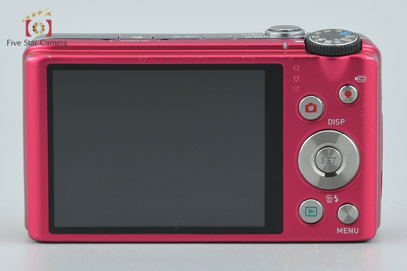 中古】Casio カシオ HIGH SPEED EXILIM EX-ZR500 レッド コンパクト