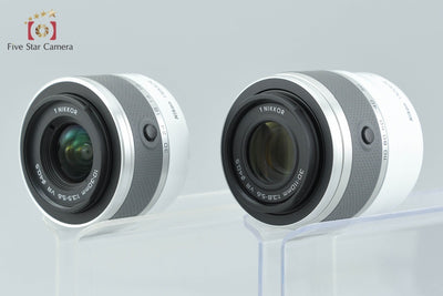 【中古】Nikon ニコン 1 J1 ダブルズームキット ホワイト シャッター回数僅少