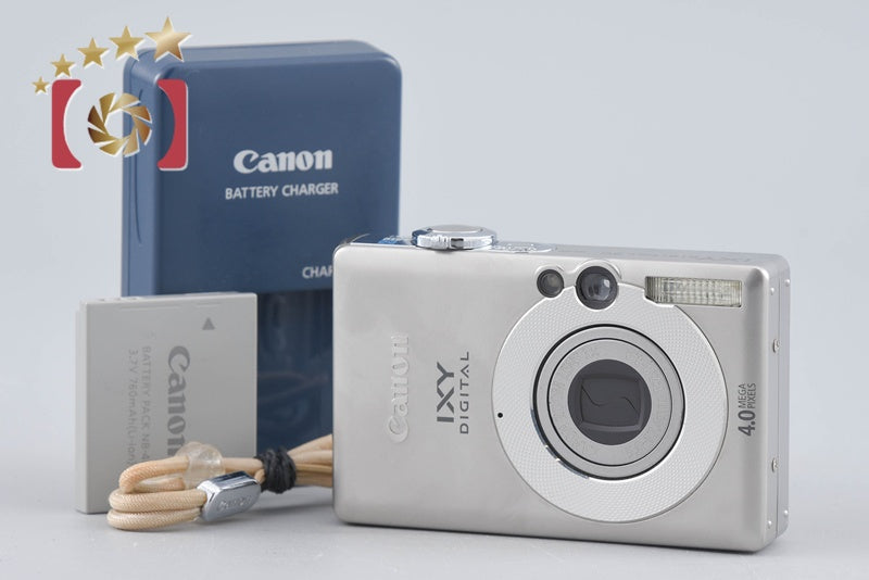 【中古】Canon キヤノン IXY Digital 50 シルバー コンパクトデジタルカメラ
