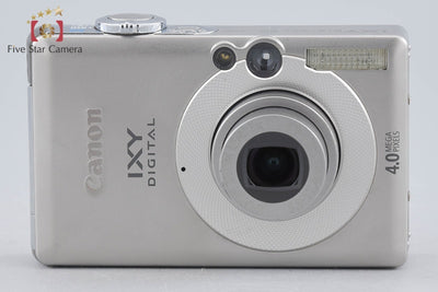 【中古】Canon キヤノン IXY Digital 50 シルバー コンパクトデジタルカメラ