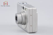 【中古】Canon キヤノン IXY Digital 50 シルバー コンパクトデジタルカメラ